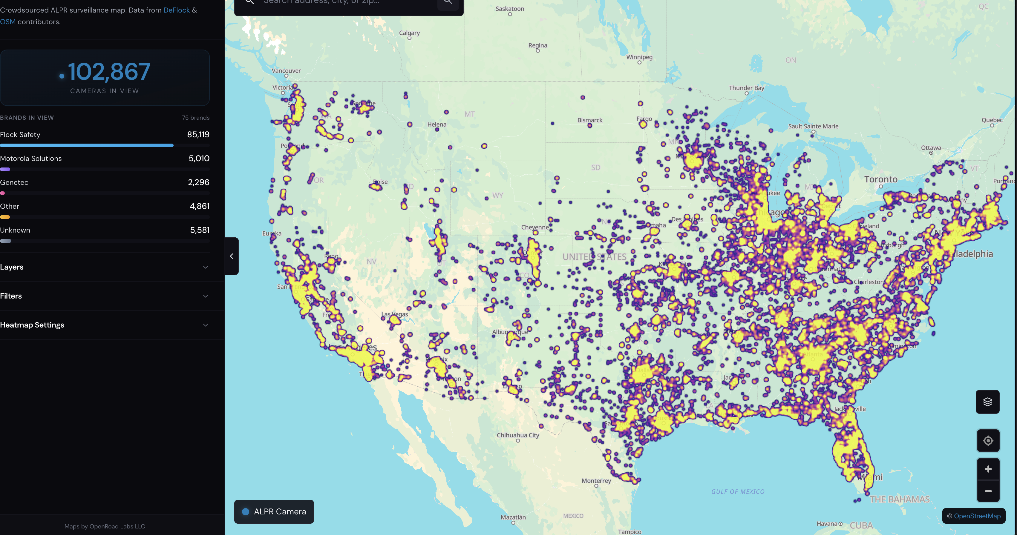 DeFlock Maps