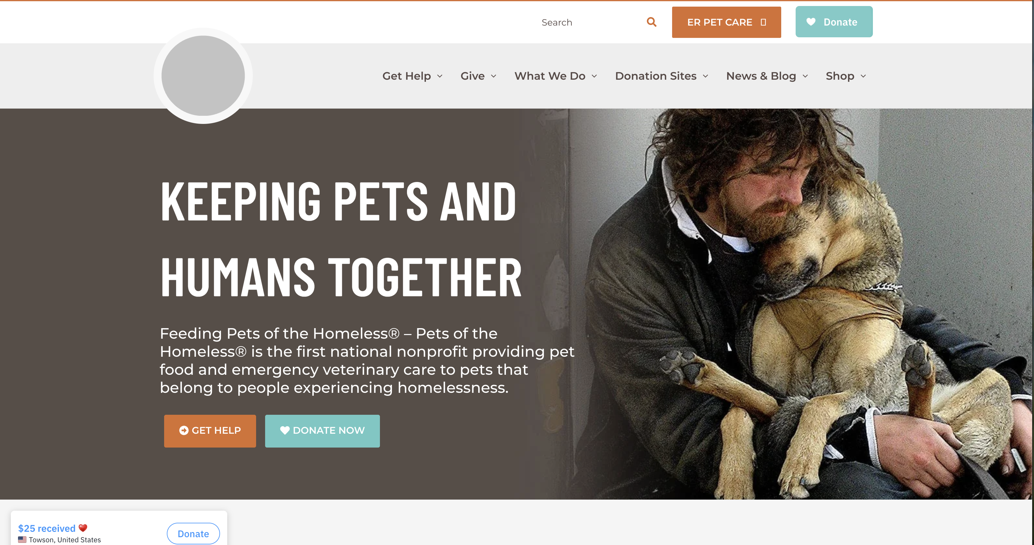 Feeding Pets of the Homeless