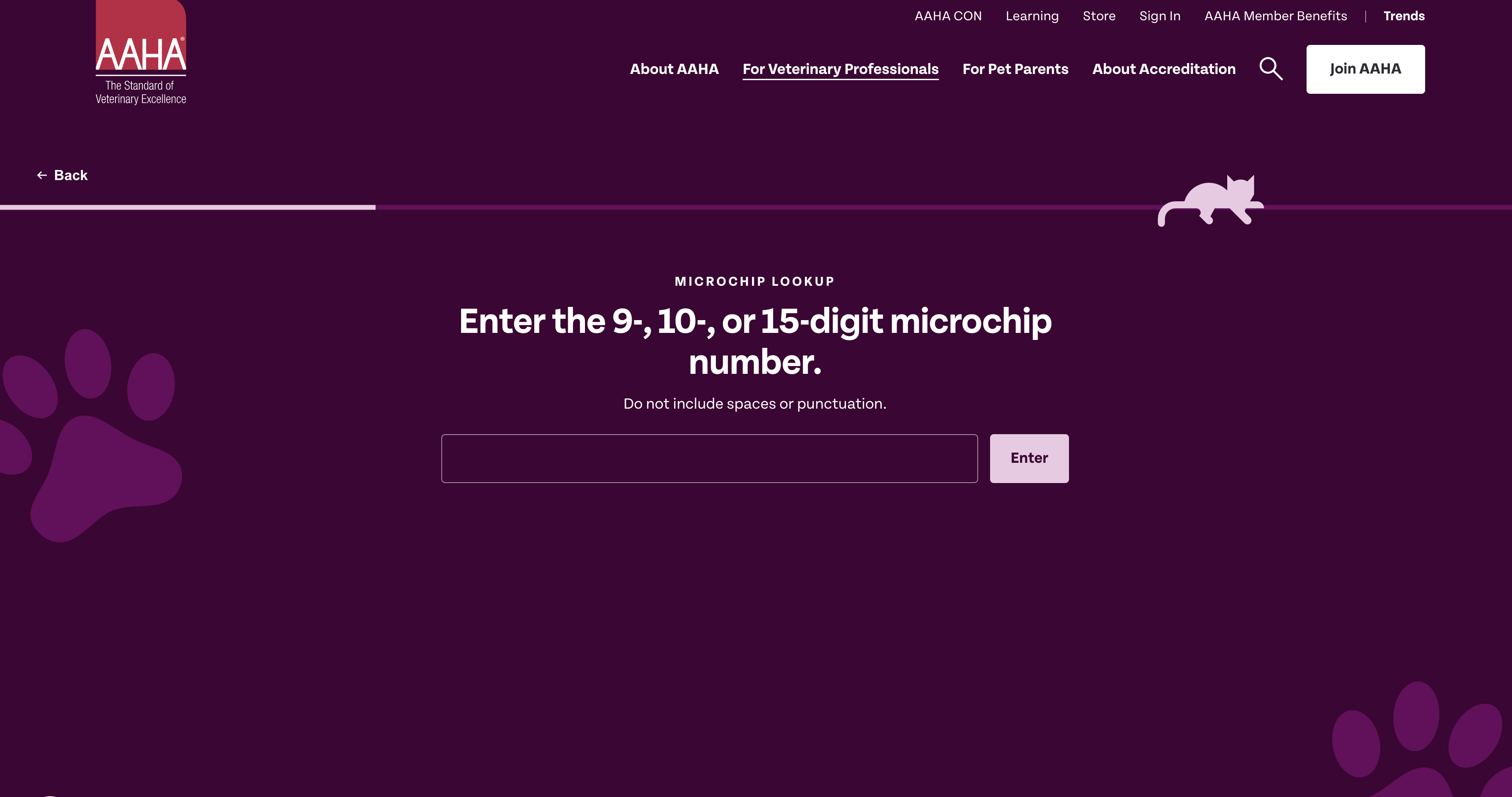 AAHA Universal Pet Microchip Lookup