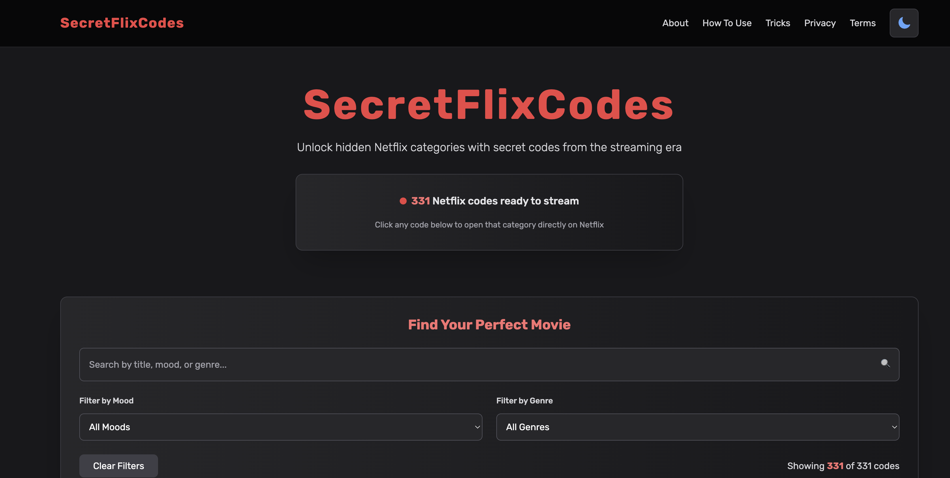 SecretFlixCodes