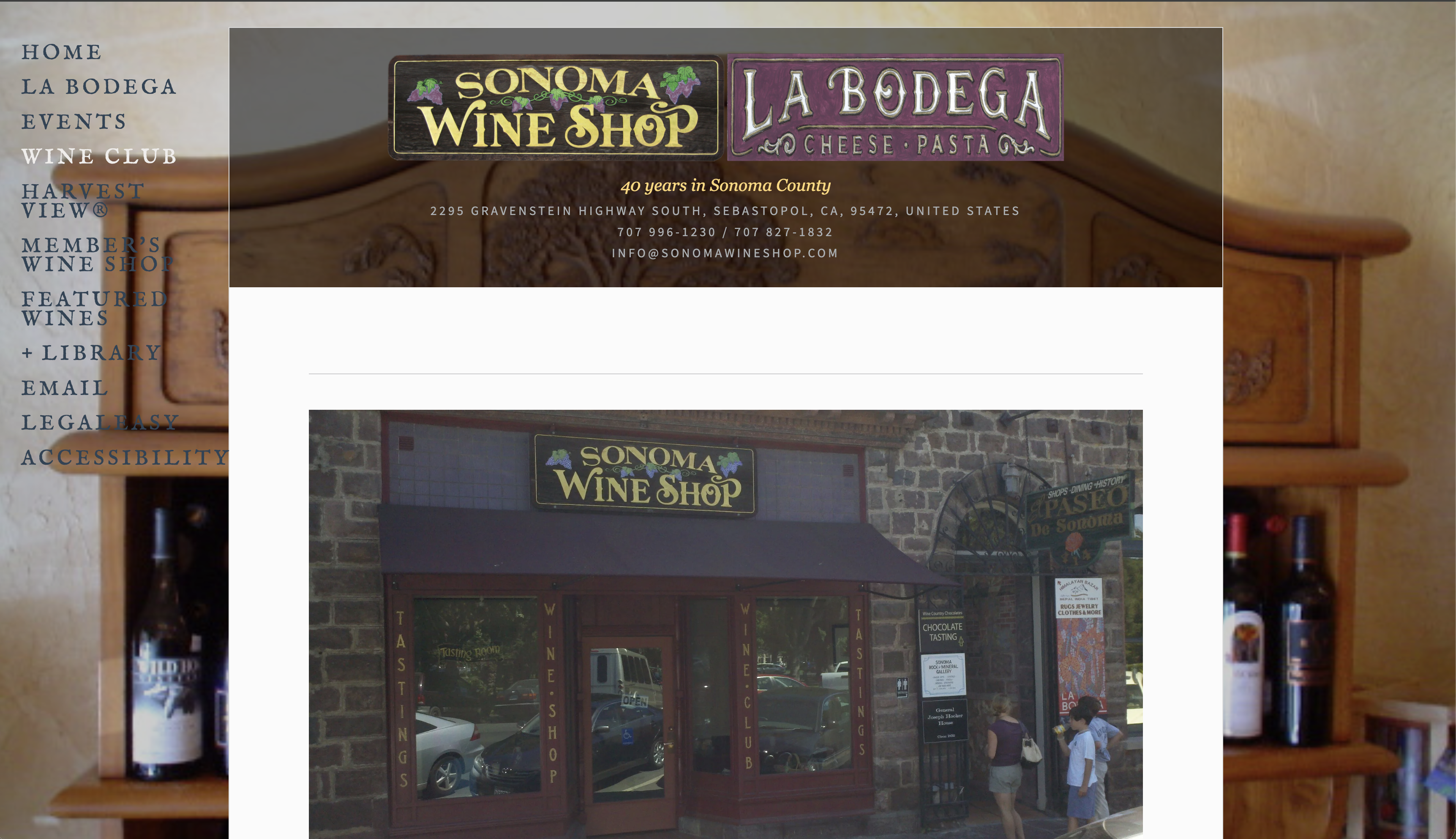Sonoma Wine Shop & La Bodega